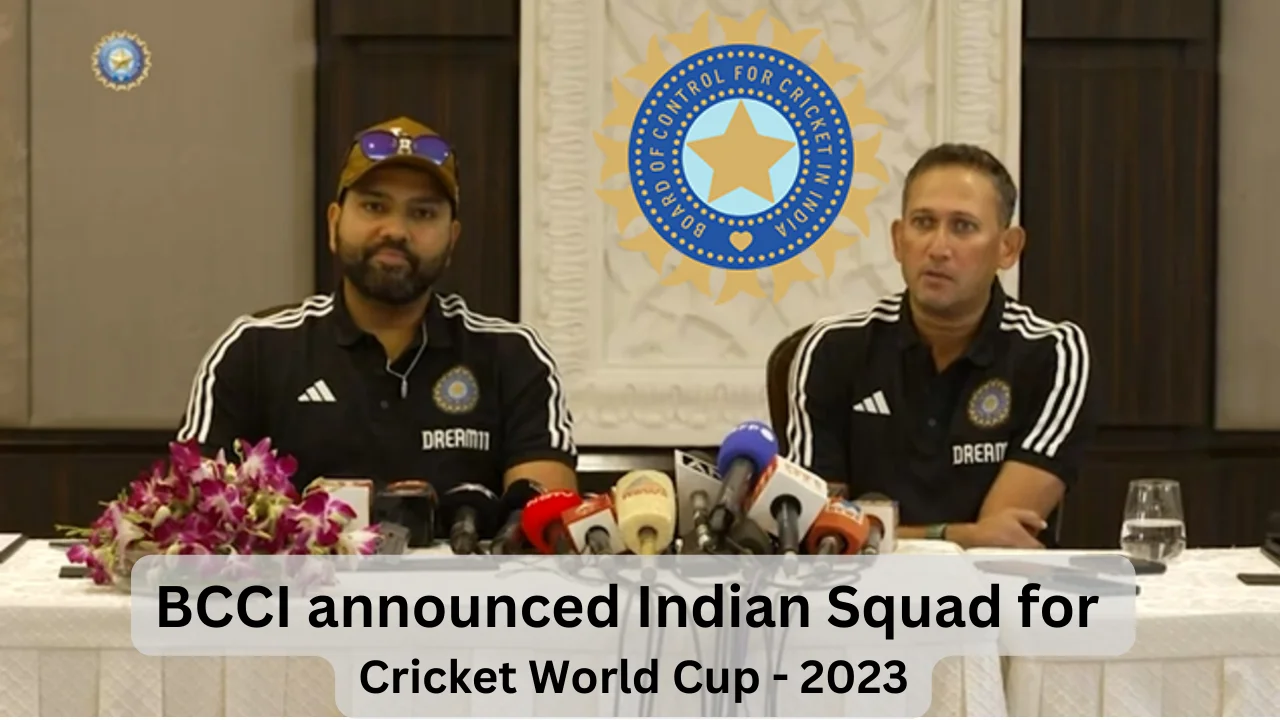 ICC Cricket World Cup- 2023 Indian squared announced BCCI