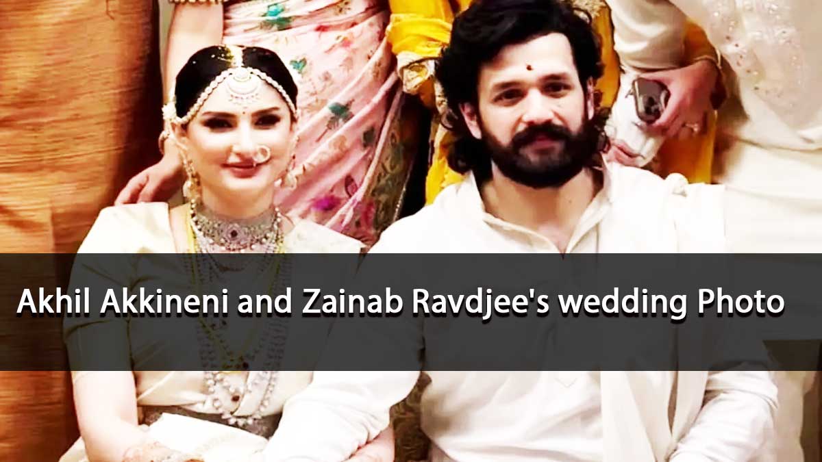 You are currently viewing Akhil Akkineni Ties the Knot with Longtime Love Zainab Ravdjee