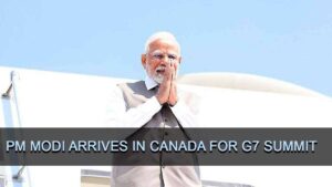 Read more about the article “PM Modi arrives in Canada for G7 Summit amid rising global tensions.”