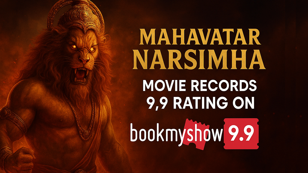 You are currently viewing Mahavatar Narsimha: Movie Records 9.9 Rating On Book My Show