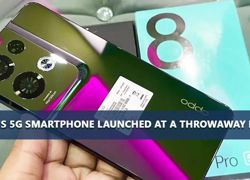 Oppo’s 5G smartphone launched at a throwaway price — comes with 12GB RAM, 256GB storage, and an 80W fast charger
