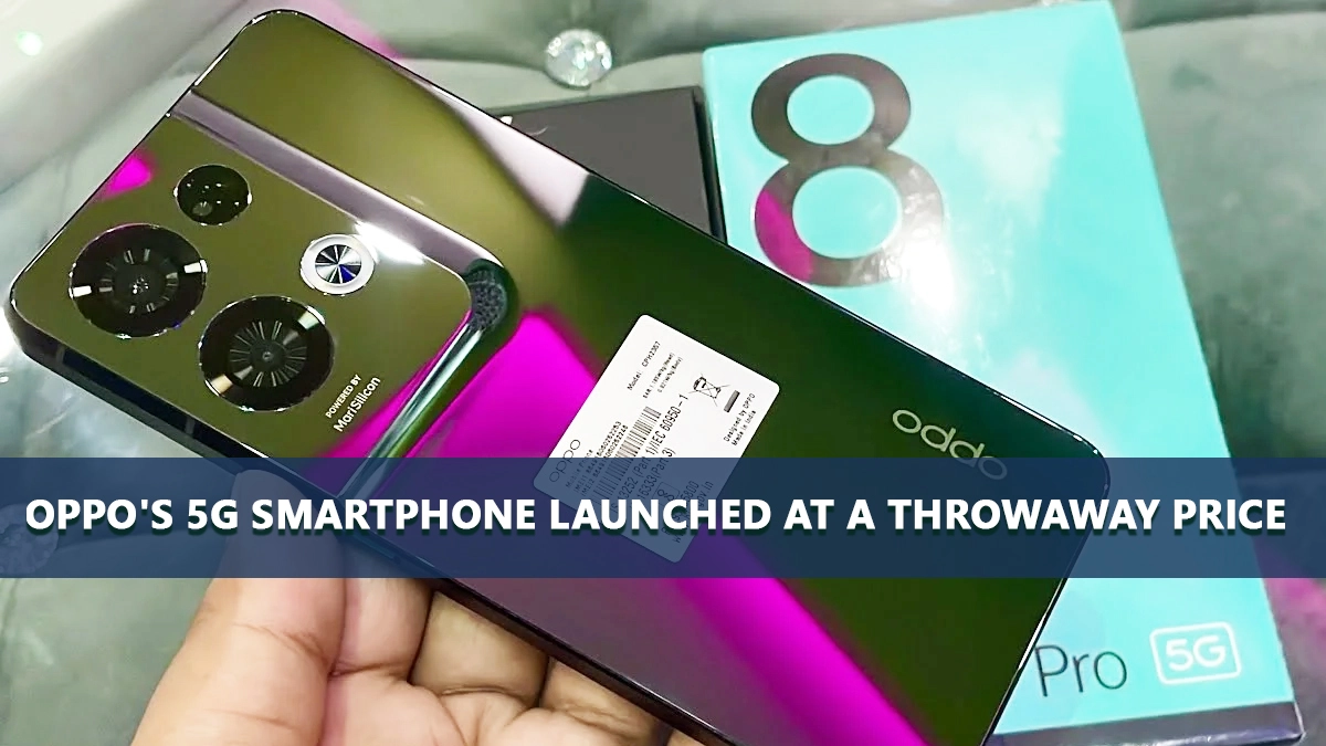 You are currently viewing Oppo’s 5G smartphone launched at a throwaway price — comes with 12GB RAM, 256GB storage, and an 80W fast charger