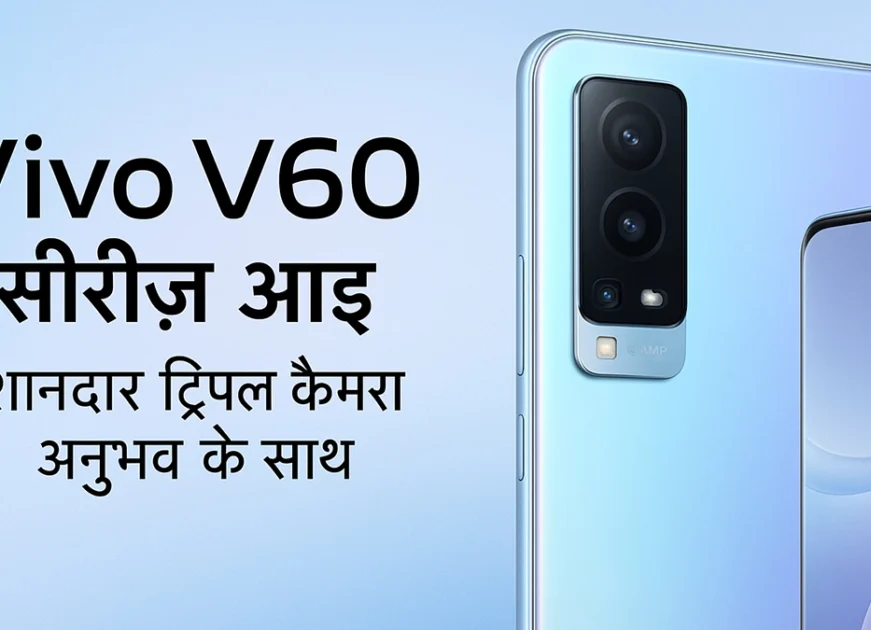 Vivo V60 सीरीज़ आई, शानदार ट्रिपल कैमरा अनुभव के साथ